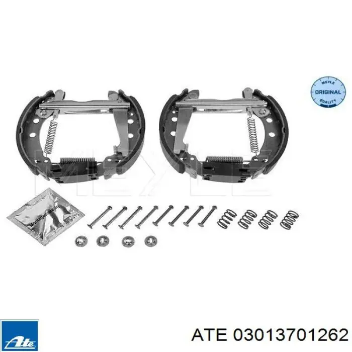 Zapatas de freno de tambor traseras ATE 03013701262 precio, desde 15,81 EUR
