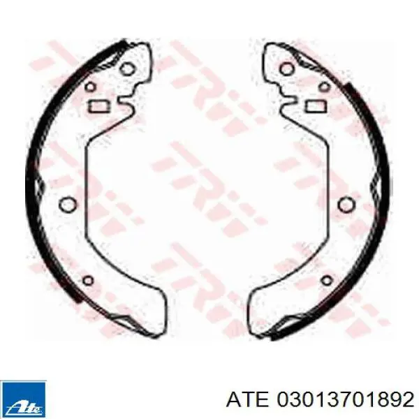 03013701892 ATE zapatas de frenos de tambor traseras