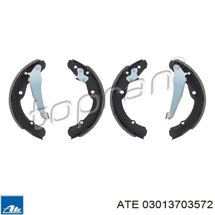 Zapatas de freno 03013703572 ATE