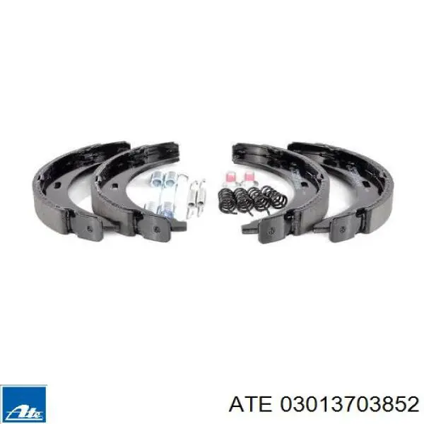 Juego de zapatas de frenos, freno de estacionamiento Mercedes E C124