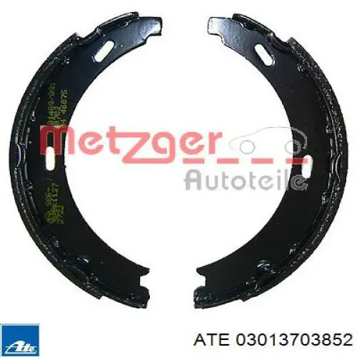 Juego de zapatas de frenos, freno de estacionamiento Mercedes E C124