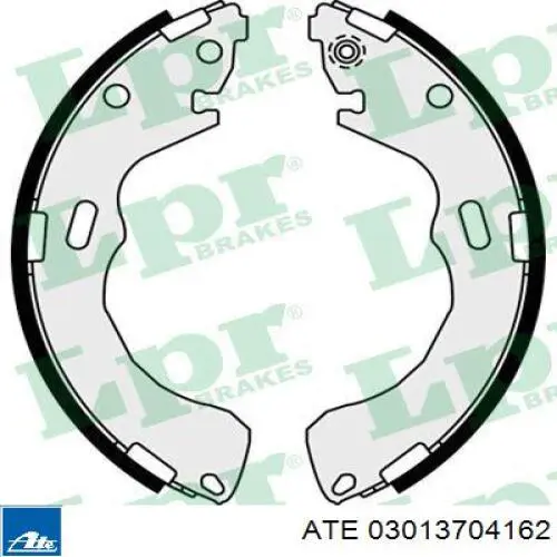 03.0137-0416.2 ATE zapatas de frenos de tambor traseras