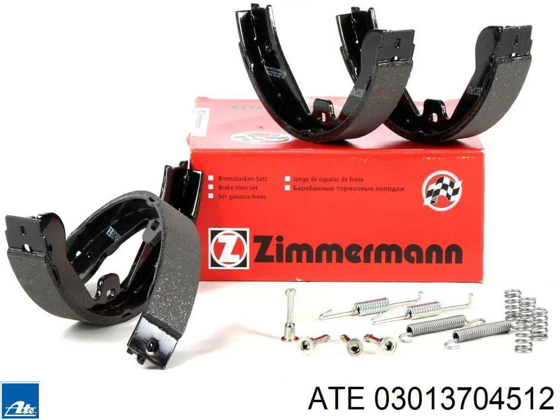 Zapatas de freno de mano ATE 03013704512 precio, desde 28,47 EUR