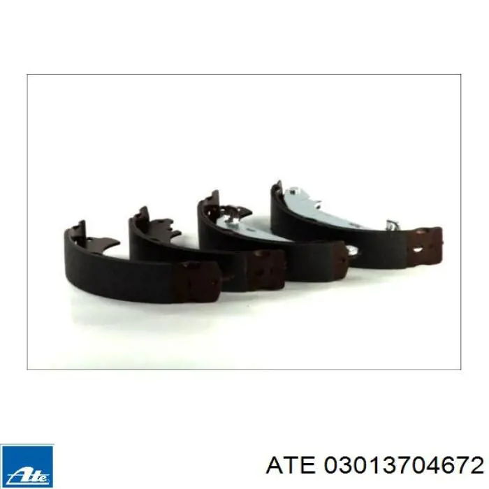 Zapatas de freno de tambor traseras ATE 03013704672 precio, desde 28,63 EUR