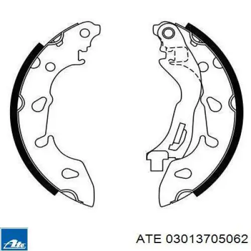 Zapatas de freno de tambor traseras Fiat/Alfa/Lancia 77366214 precio, desde 29,24 EUR