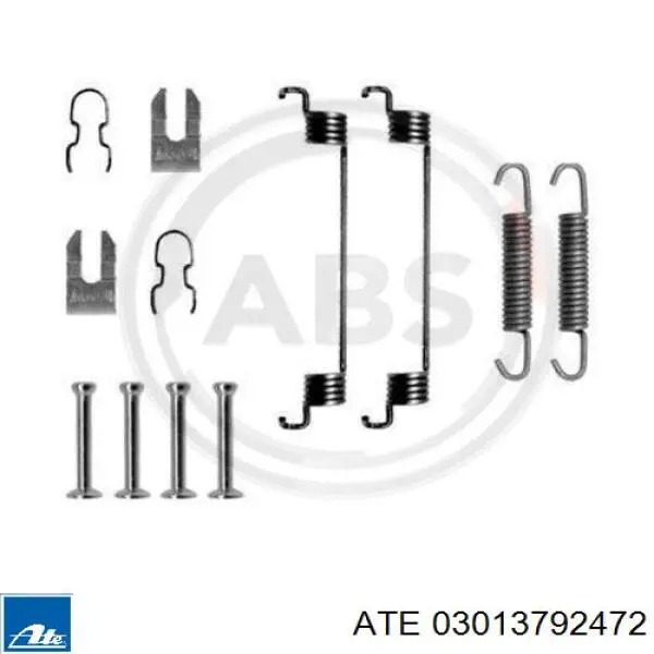 03.0137-9247.2 ATE juego de reparación, pastillas de frenos