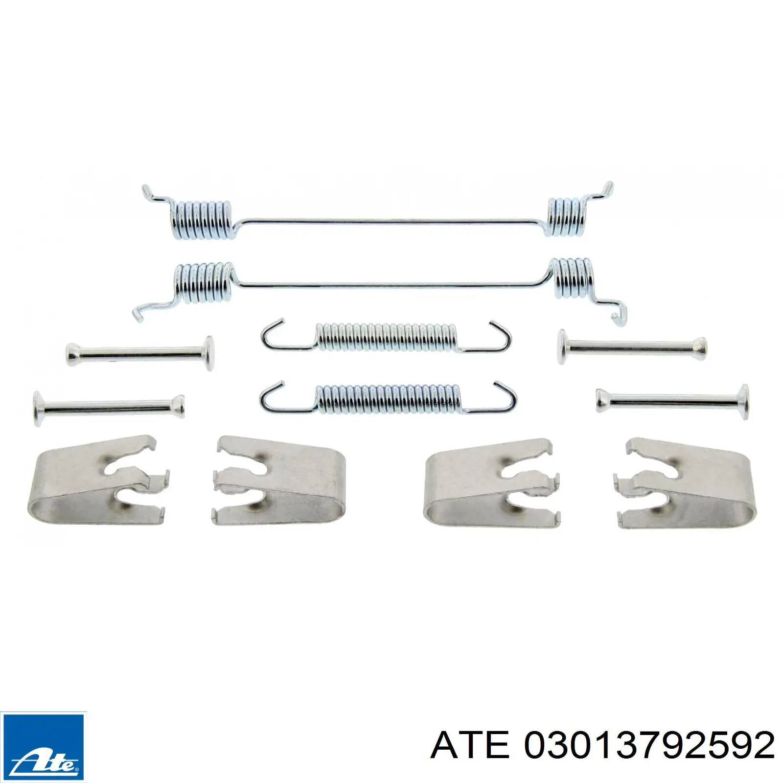 1522222 Ford Kit de montaje de zapatas de freno traseras