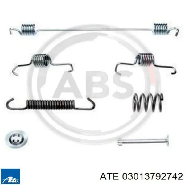 Comprar 6001551412 Renault (RVI) Kit de montaje de zapatas de freno traseras
