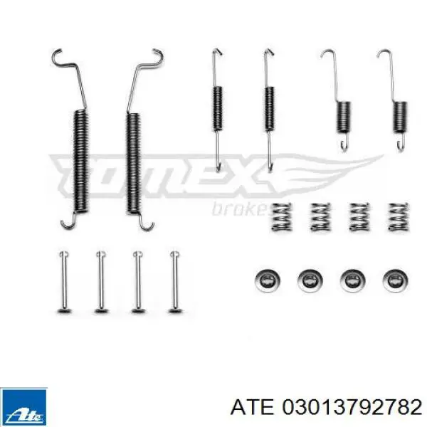 Comprar 440263346R Renault (RVI) Kit de montaje de zapatas de freno traseras