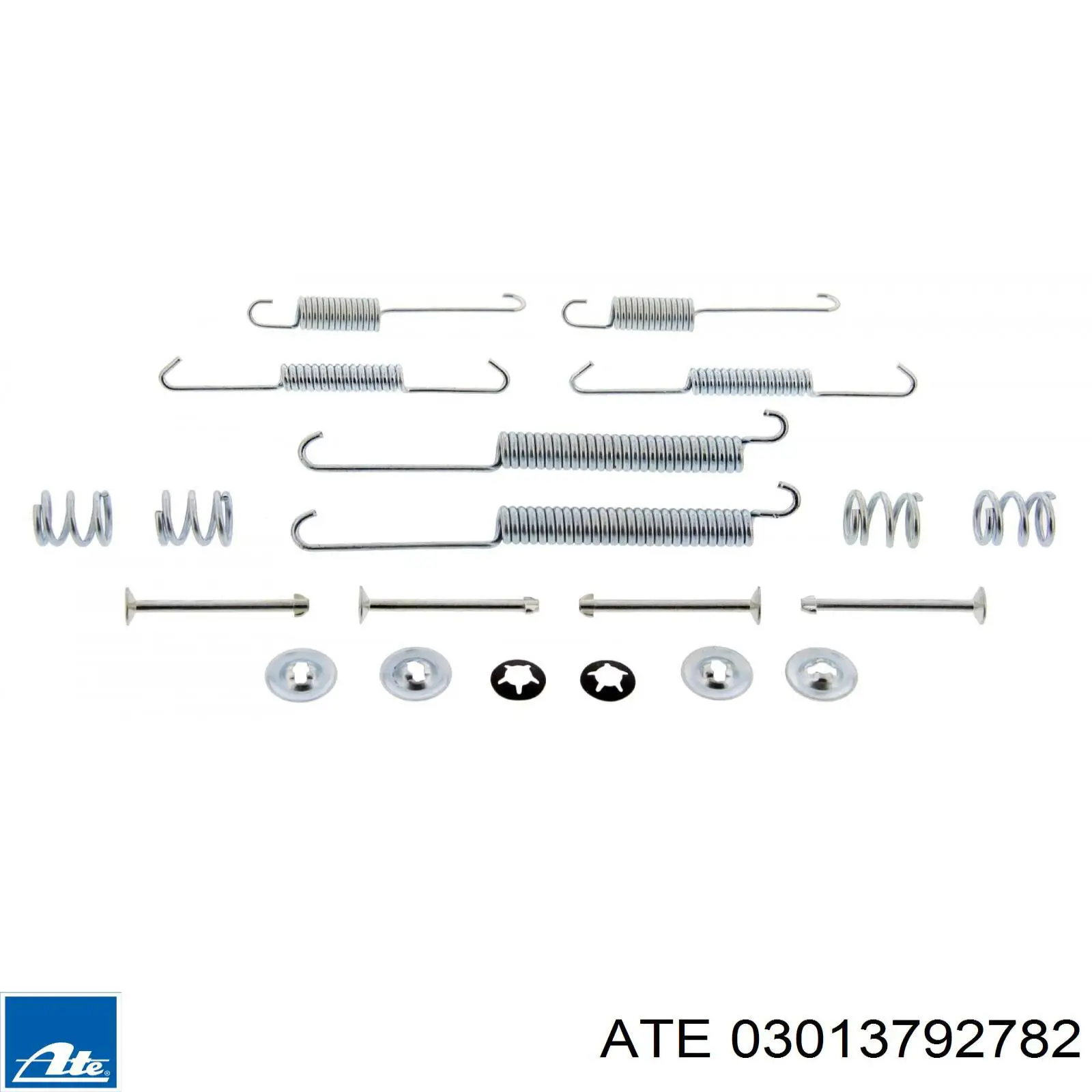 Kit de montaje de zapatas de freno traseras 440263346R Renault (RVI)