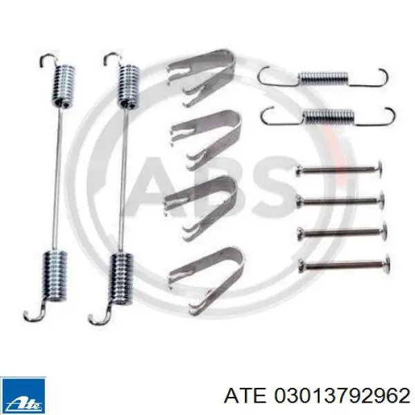 Comprar 7550862 Fiat/Alfa/Lancia Kit de montaje de zapatas de freno traseras