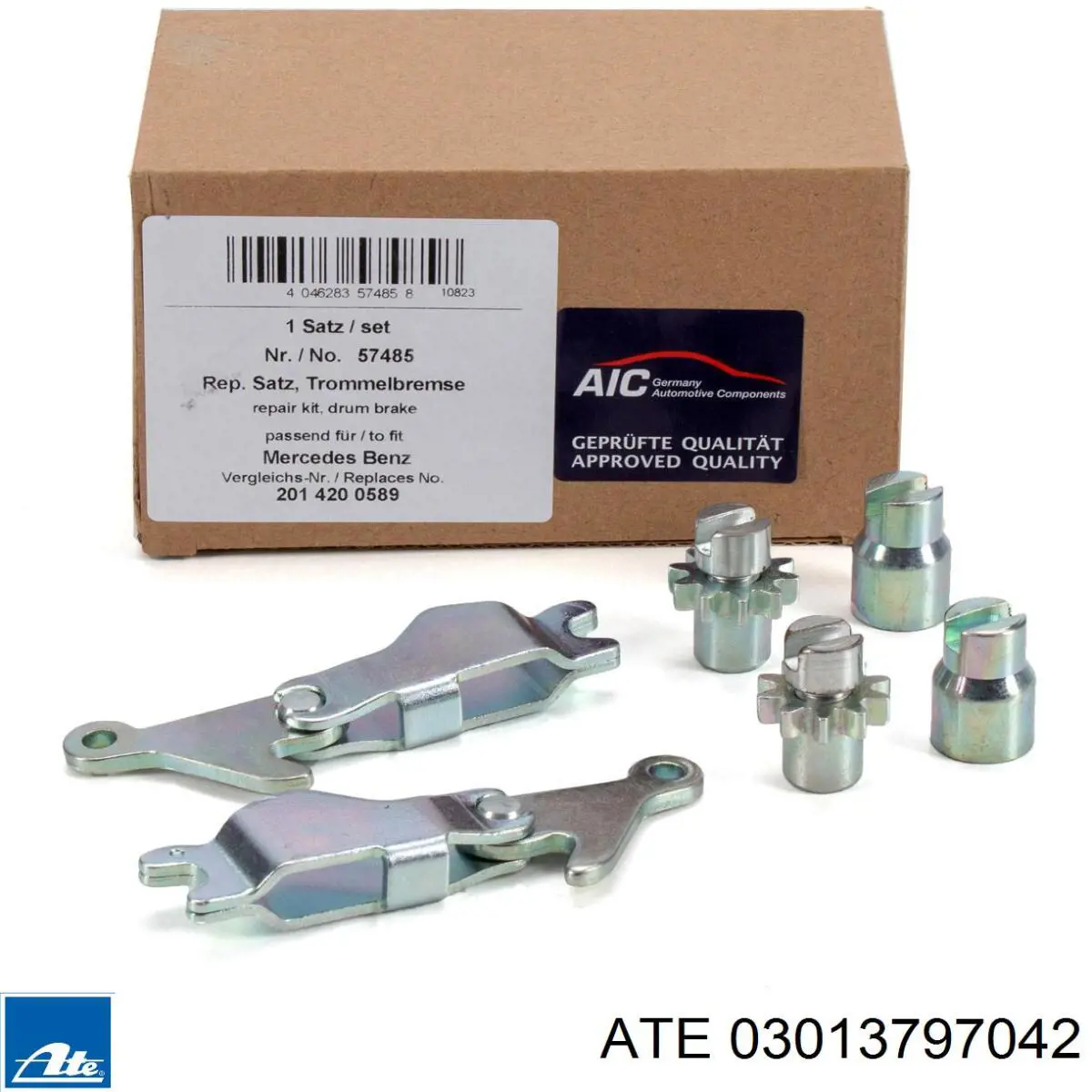 Mecanismo expansor de las zapatas del freno de estacionamiento 03013797042 ATE