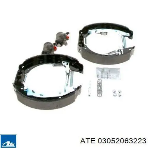 Zapatas de freno de tambor traseras ATE 03052063223 precio, desde 80,66 EUR