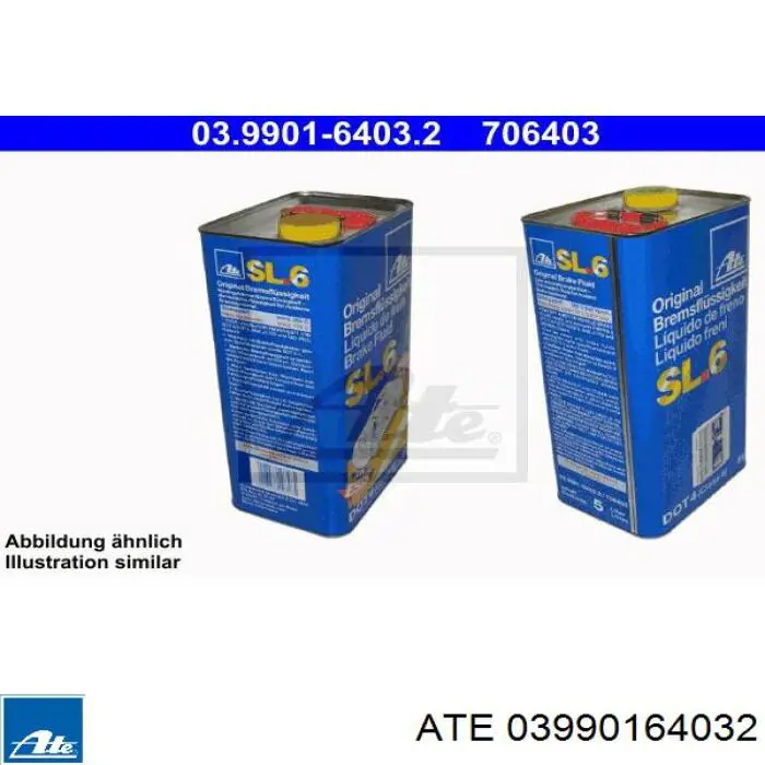 Líquido de frenos ATE 03990164032 precio, desde 50,68 EUR