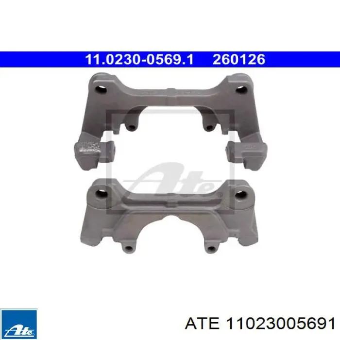 Soporte, pinza de freno delantera Seat Exeo ST (3R5)