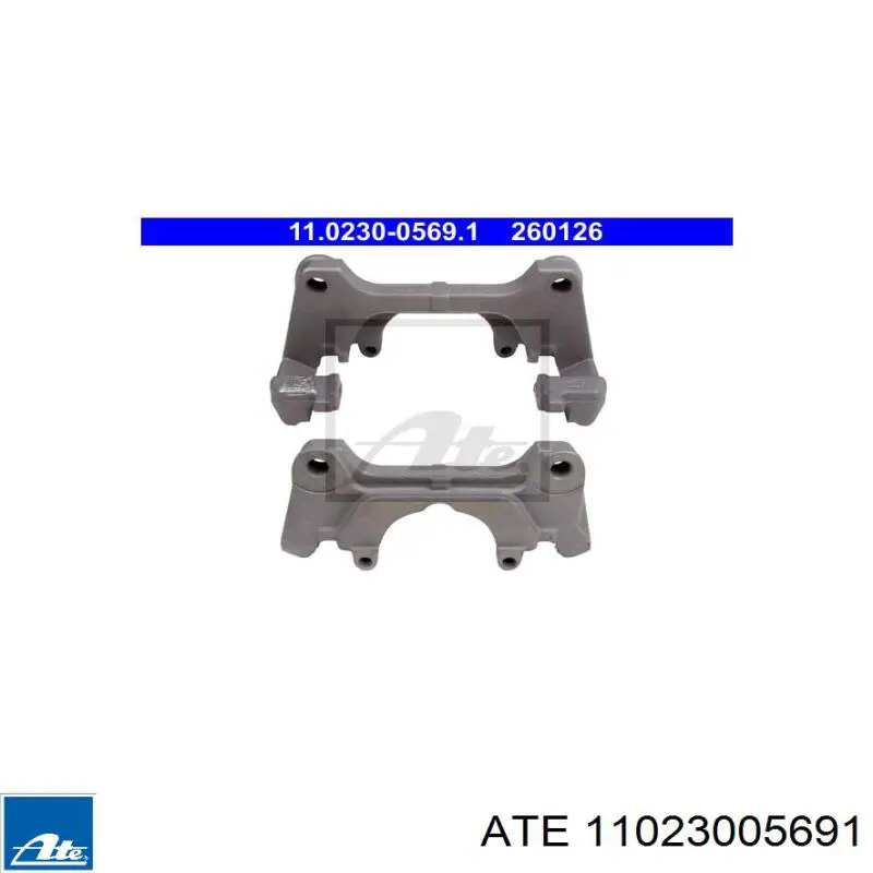 Soporte de la pinza de freno delantera ATE 11023005691 precio, desde 34,76 EUR