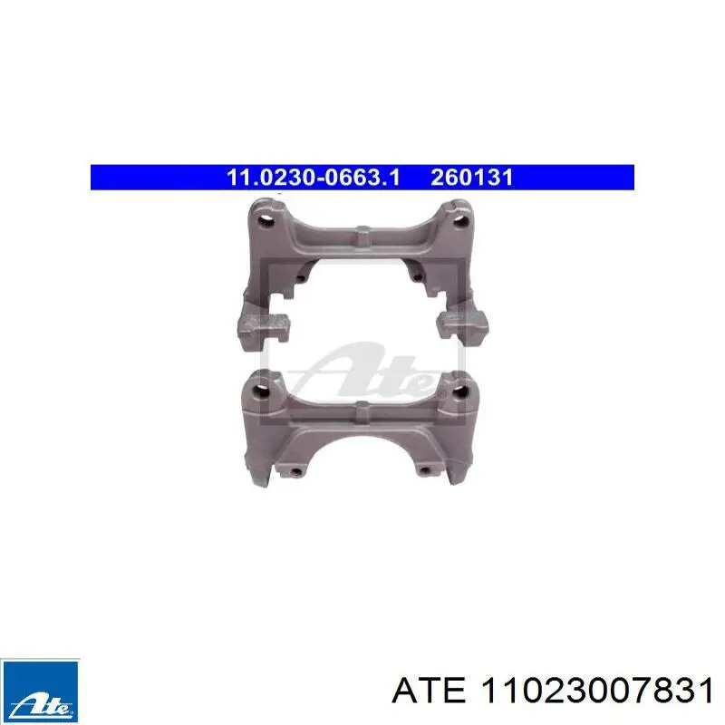 Comprar 11023007831 ATE Soporte de la pinza de freno delantera