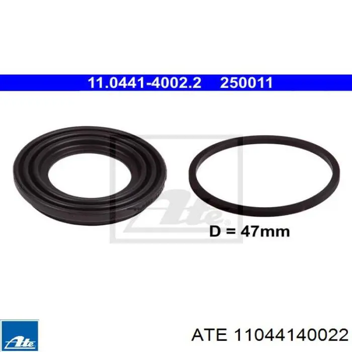 Kit de reparación, pinza de freno trasero ATE 11044140022 precio, desde 4,90 EUR