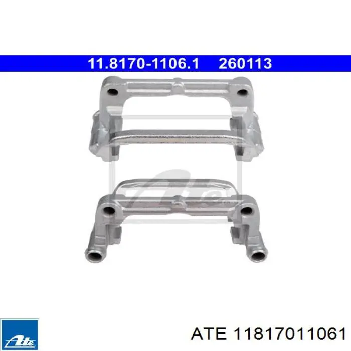 Soporte de la pinza de freno trasera ATE 11817011061 precio, desde 11,16 EUR