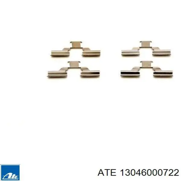 Comprar 13046000722 ATE Juego de resortes de sujeción de pastillas de freno traseras