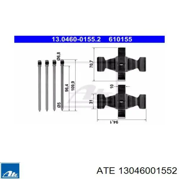 Comprar 420303 ERT Juego de reparación de pastillas de freno