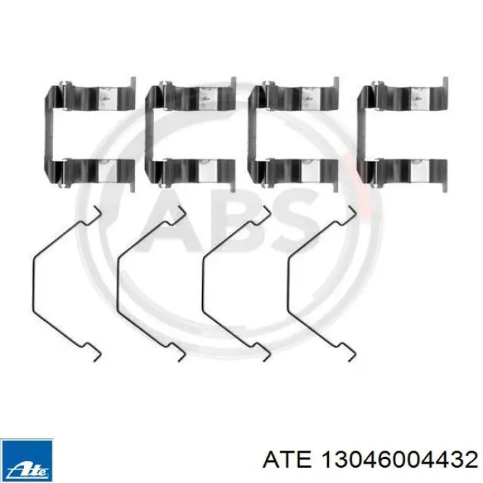 Juego de resortes de sujeción de pastillas de freno delanteras Nissan/Infiniti 410843J426 precio, desde 6,21 EUR