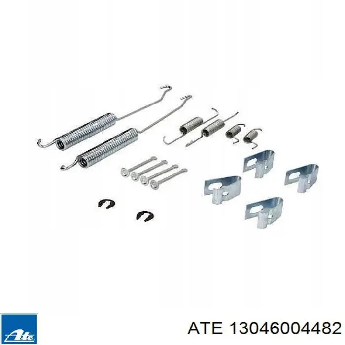 41080C7126 Nissan/Infiniti Juego de resortes de sujeción de pastillas de freno delanteras