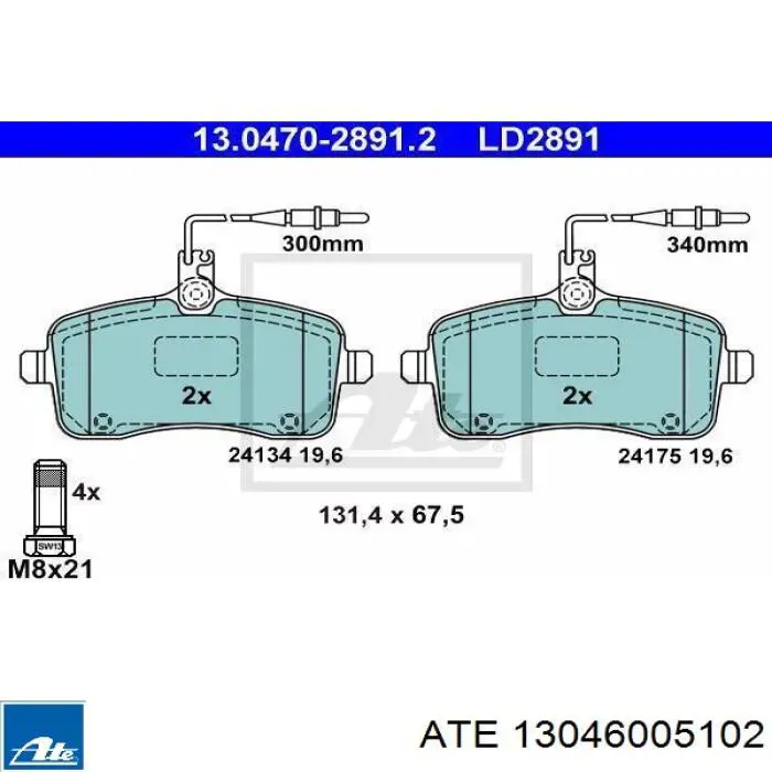 13046005102 ATE