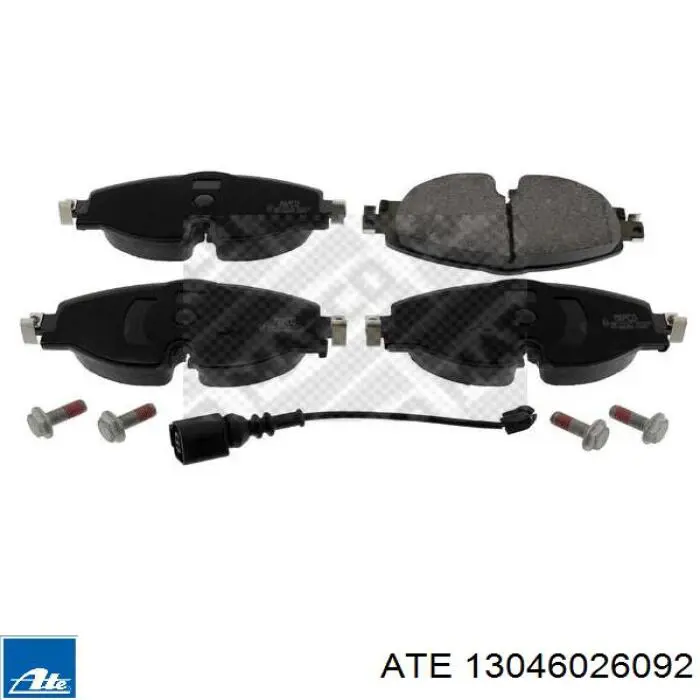 Pastillas de freno delanteras Volkswagen Tiguan 1 5N1, 5N2