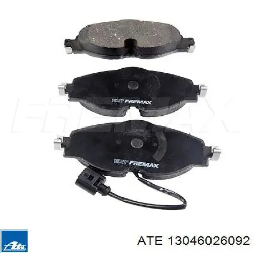 Pastillas de freno delanteras Volkswagen Tiguan 1 5N1, 5N2