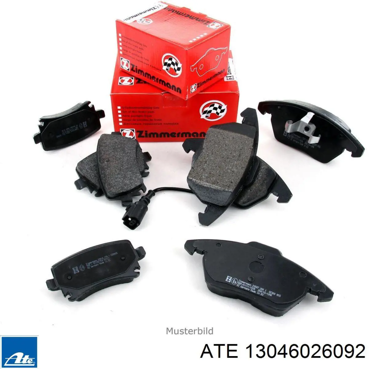 Pastillas de freno delanteras Volkswagen Tiguan 1 5N1, 5N2