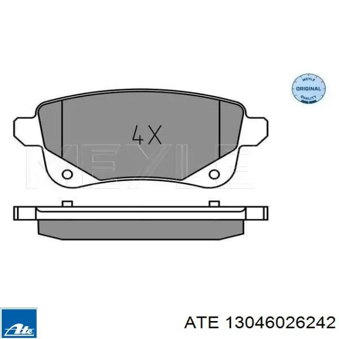 Pastillas de freno traseras 8660006352 Renault (RVI)