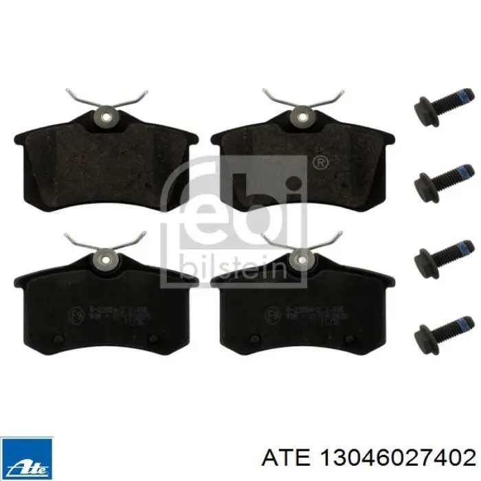 Comprar 13046027402 ATE Pastillas de freno traseras