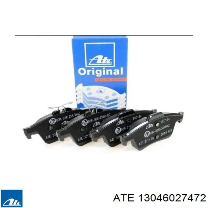 Pastillas de freno traseras 13046027472 ATE