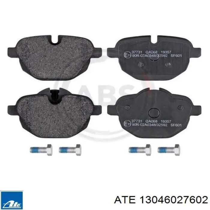 Pastillas traseras de freno ATE 13046027602 precio, desde 26,67 EUR
