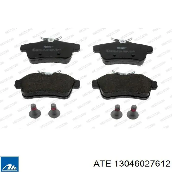 Pastillas traseras de freno ATE 13046027612 precio, desde 26,65 EUR