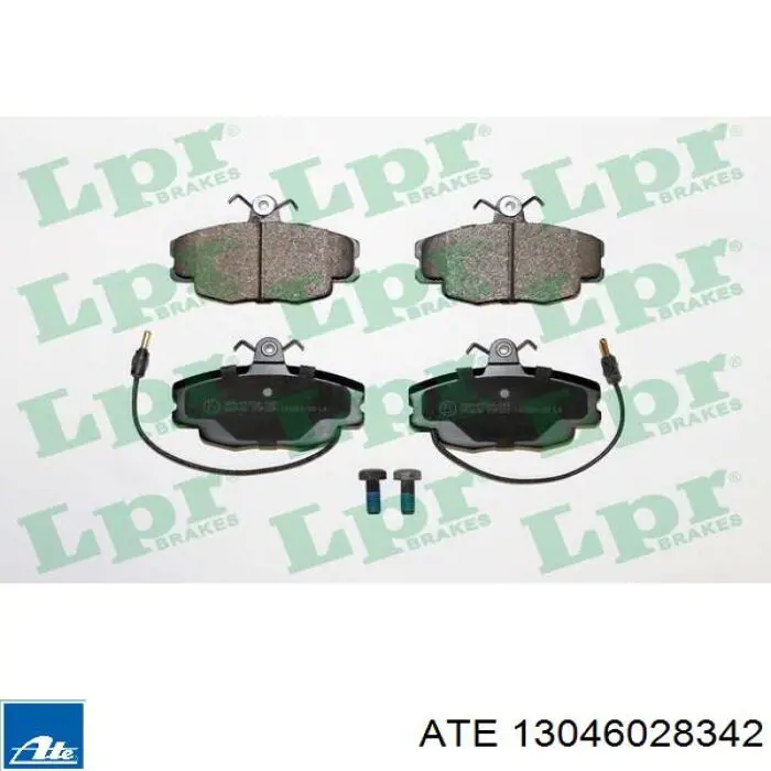 Pastillas de freno delanteras Peugeot 205 2 20A, C