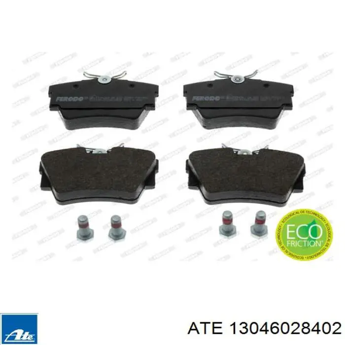 Pastillas traseras de freno ATE 13046028402 precio, desde 21,71 EUR
