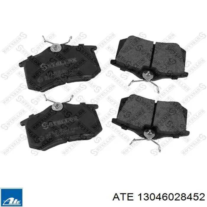 Pastillas de freno traseras 13046028452 ATE