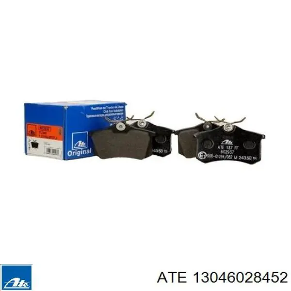 Pastillas traseras de freno ATE 13046028452 precio, desde 25,16 EUR