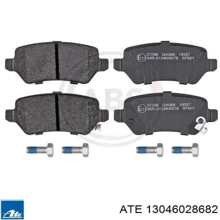 Pastillas traseras de freno ATE 13046028682 precio, desde 22,64 EUR