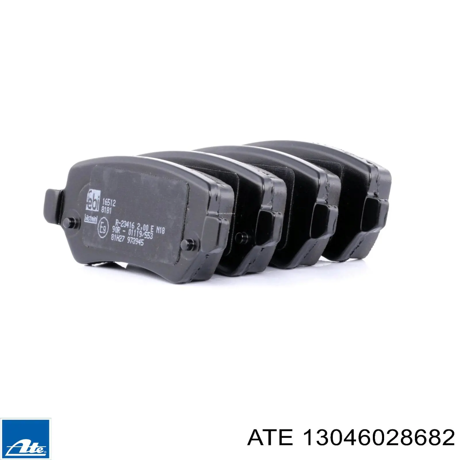 Pastillas traseras ATE 13046028682