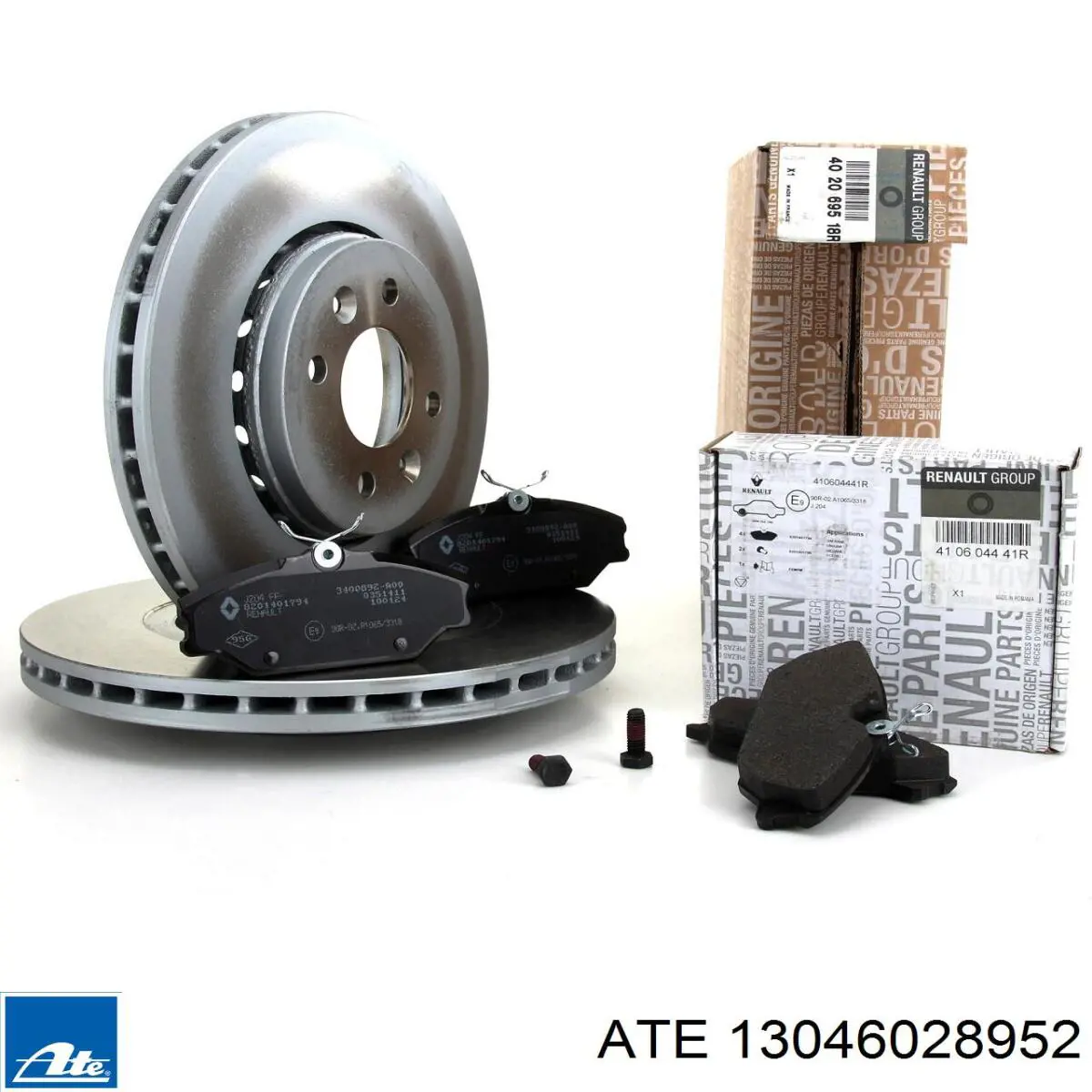 Pastillas de freno delanteras Renault Laguna 1 B56, 556