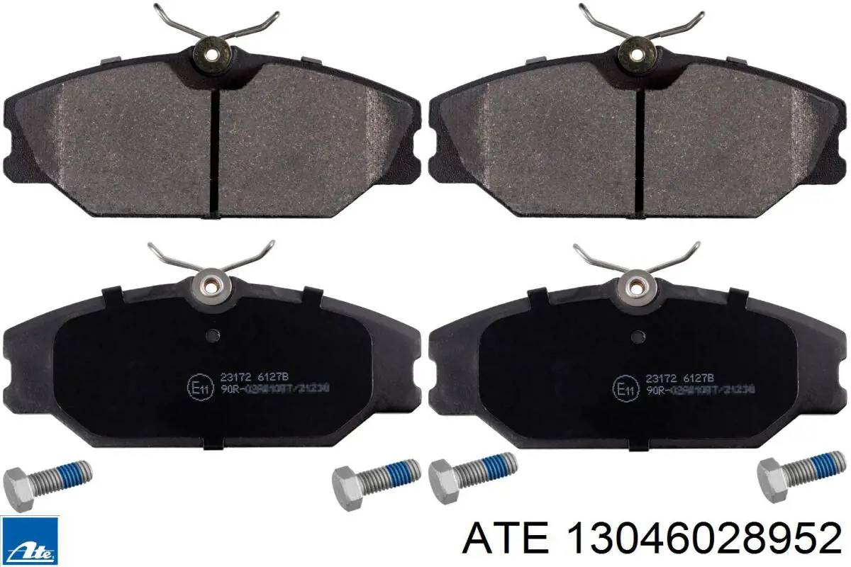 Pastillas de freno delanteras Renault Laguna 1 B56, 556