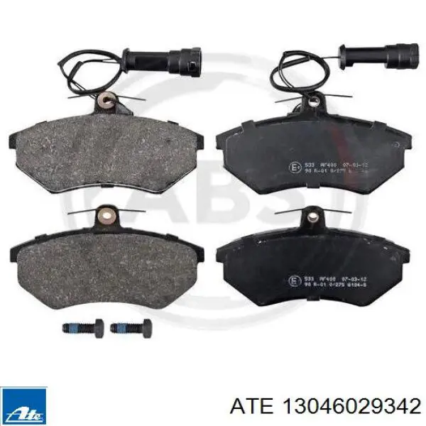 Pastillas de freno delanteras Seat Toledo 1 1L