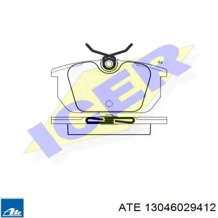 Pastillas de freno delanteras Fiat Tipo 160