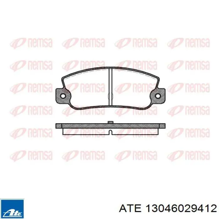 Pastillas de freno delanteras Fiat Tipo 160