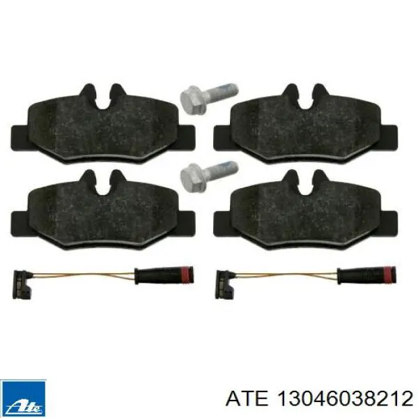 Pastillas traseras de freno ATE 13046038212 precio, desde 24,88 EUR