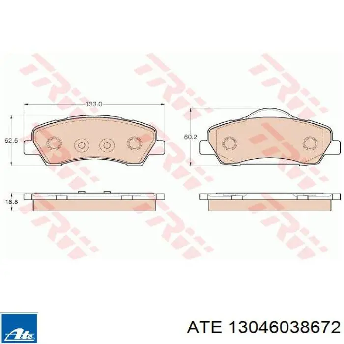 Pastillas de freno delanteras Citroen C4