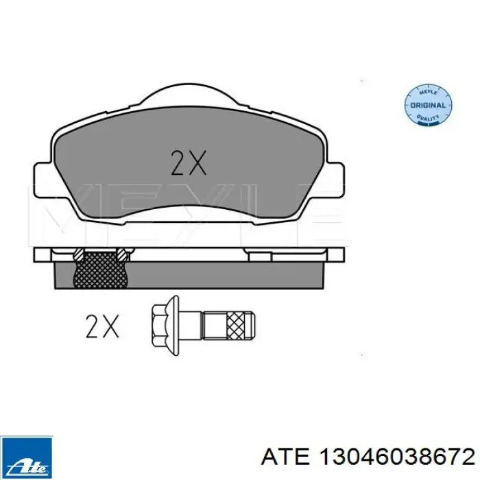 Pastillas de freno delanteras Citroen C4